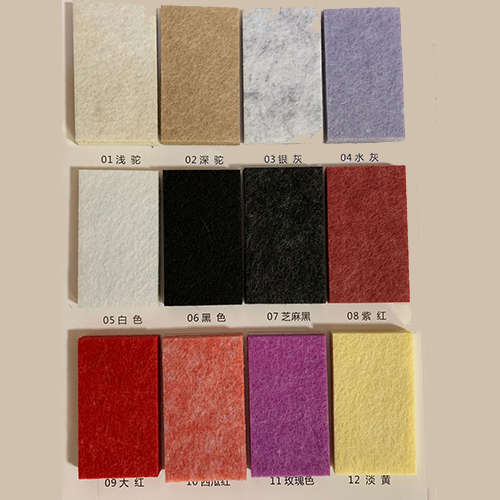 聚酯纤维吸音板色卡,木质吸音板