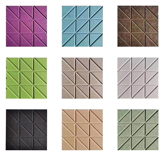 聚酯纤维吸音板V槽雕刻,木质吸音板