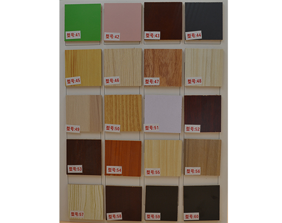 木质吸音板色卡