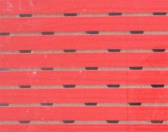 红樱桃小条形,木质吸音板