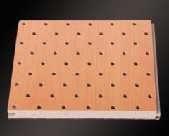 穿孔木吸音板,木质吸音板